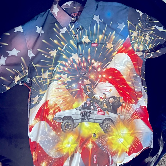 DIXXON Other - Dixxon & Travis Pastrana collab button up shirt